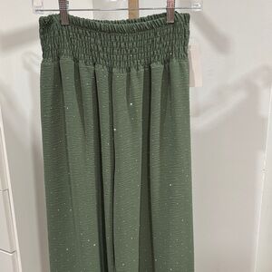 Elegant Green Women's Skirt